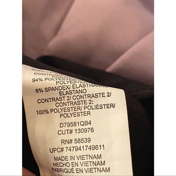 Scallop Satin Skirt High-Low Mini Dress Junior size 1 - Picture 5 of 5